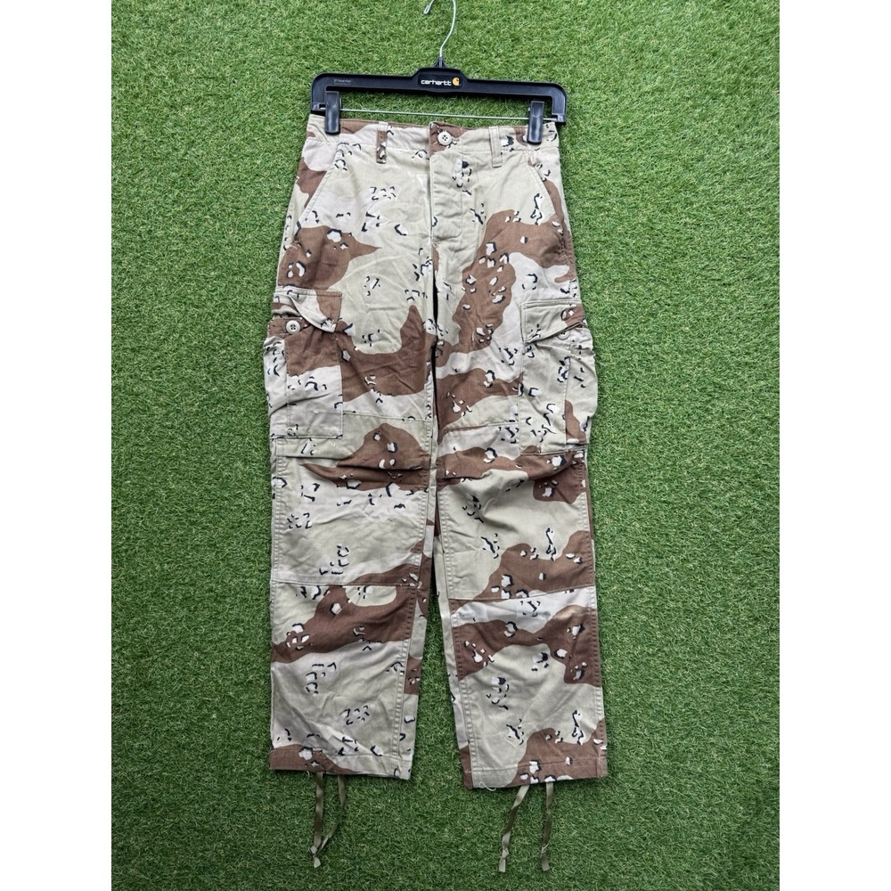 US Military Chocolate Chip Desert Camo Pants Mens XS XShort Combat Trousers Army